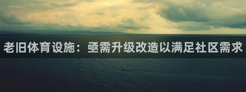 意昂3开户：老旧体育设施：亟需升级改造以满足社区需求