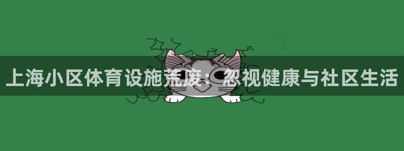 意昂3娱乐：上海小区体育设施荒废：忽视健康与社区生活