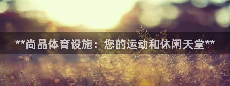 意昂3神州：**尚品体育设施：您的运动和休闲天堂**